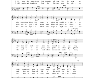 Hymn Spotlight: Now We Thank We All Our God