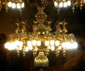The Mystery and Wonder of our Old First Chandelier